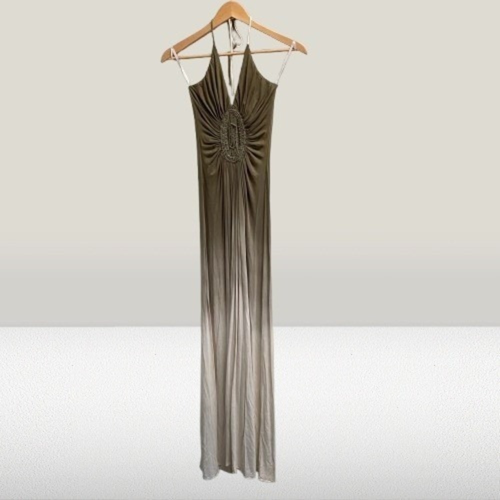 Sky Olive Maxi Dress